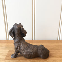 Load image into Gallery viewer, Binki Dachshund Small Bronze Frith Sculpture By Harriet Dunn