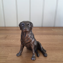 Load image into Gallery viewer, Nigel Labrador Bronze Frith Sculpture By Mitko Kavrikov