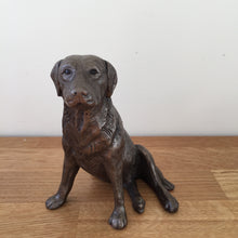Load image into Gallery viewer, Nigel Labrador Bronze Frith Sculpture By Mitko Kavrikov