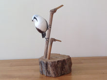 Load image into Gallery viewer, Archipelago Bearded Tit Wood Carving
