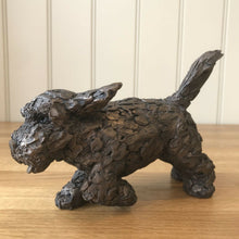 Load image into Gallery viewer, Winnie Cockapoo Running Bronze Frith Sculpture By Adrian Tinsley  on