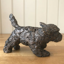 Load image into Gallery viewer, Winnie Cockapoo Running Bronze Frith Sculpture By Adrian Tinsley  on