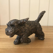 Load image into Gallery viewer, Winnie Cockapoo Running Bronze Frith Sculpture By Adrian Tinsley  on