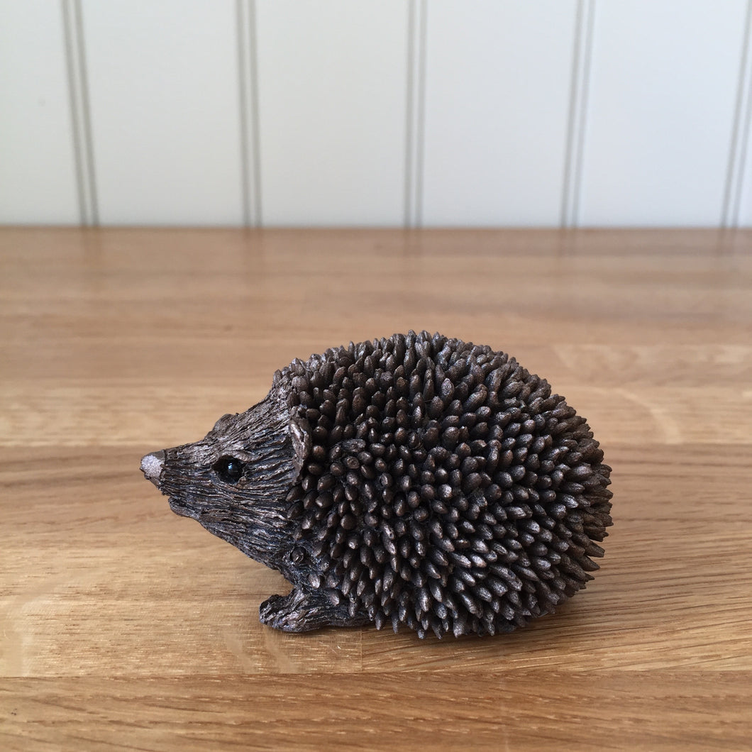Prickly Hoglet Small Bronze Frith Sculpture By Thomas Meadows