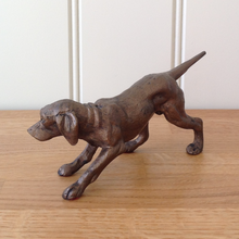 Load image into Gallery viewer, Gundog Seeking Pheasants Bronze Frith Sculpture