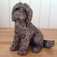 Load image into Gallery viewer, Lucy Cockapoo Bronze Frith Sculpture By Adrain Tinsley