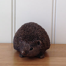 Load image into Gallery viewer, Wiggles Hedgehog Bronze Frith Sculpture By Thomas Meadows