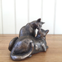 Load image into Gallery viewer, Felix &amp; Oscar Bronze Frith Sculpture By Paul Jenkins