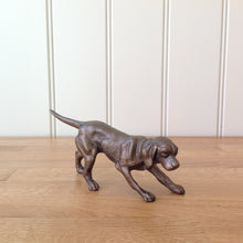 Load image into Gallery viewer, Gundog Seeking Pheasants Bronze Frith Sculpture